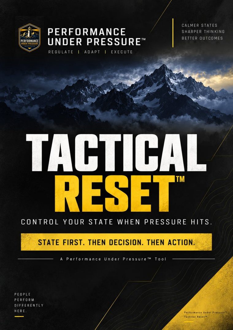 Tactical Reset Tool Kit guide cover